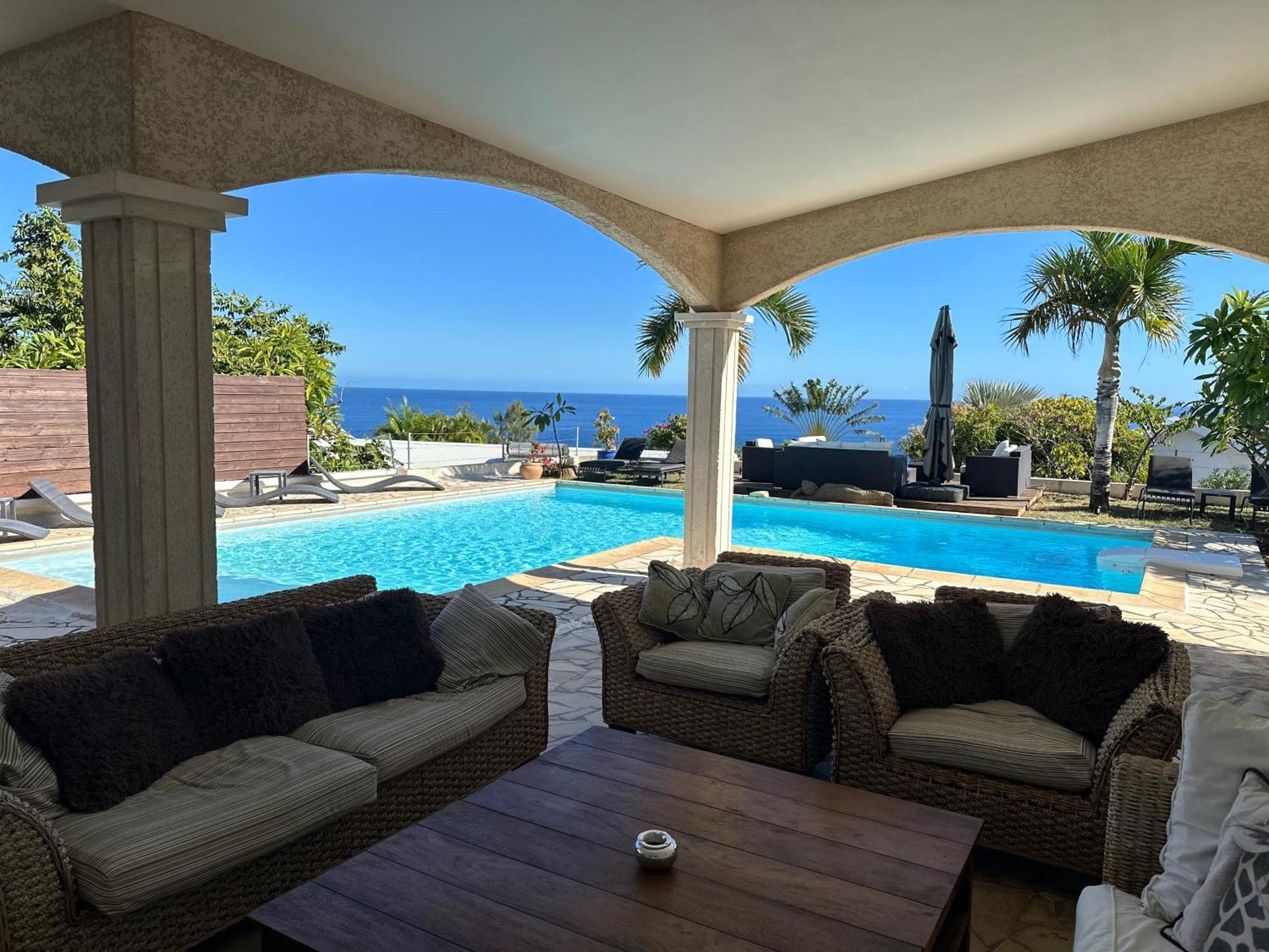 Villa Pointe Des Chateaux Vue Imprenable Saint-Leu Εξωτερικό φωτογραφία